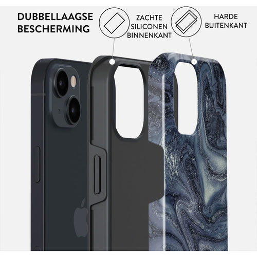 Burga Tough Case Apple iPhone 13 - Navy Trench
