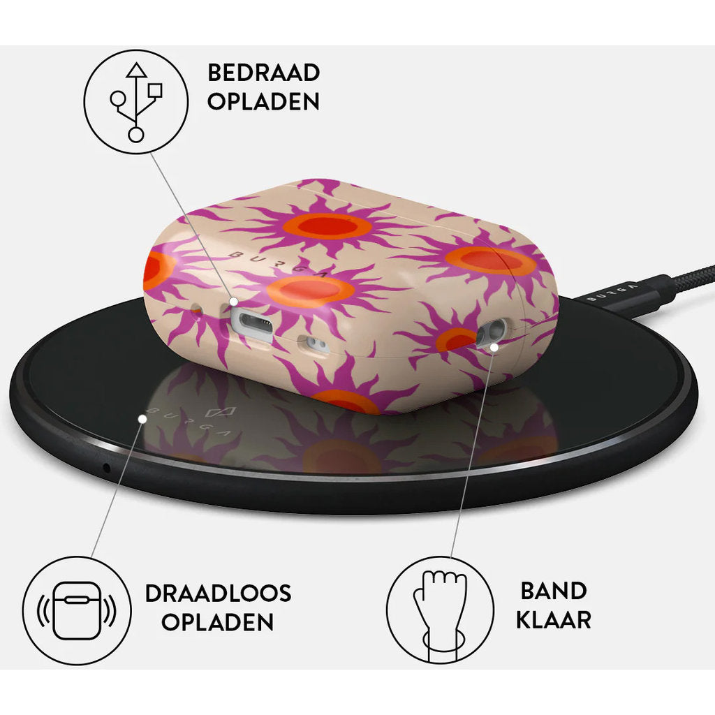 Burga Apple Airpods Pro 2 Case - Sunset Glow