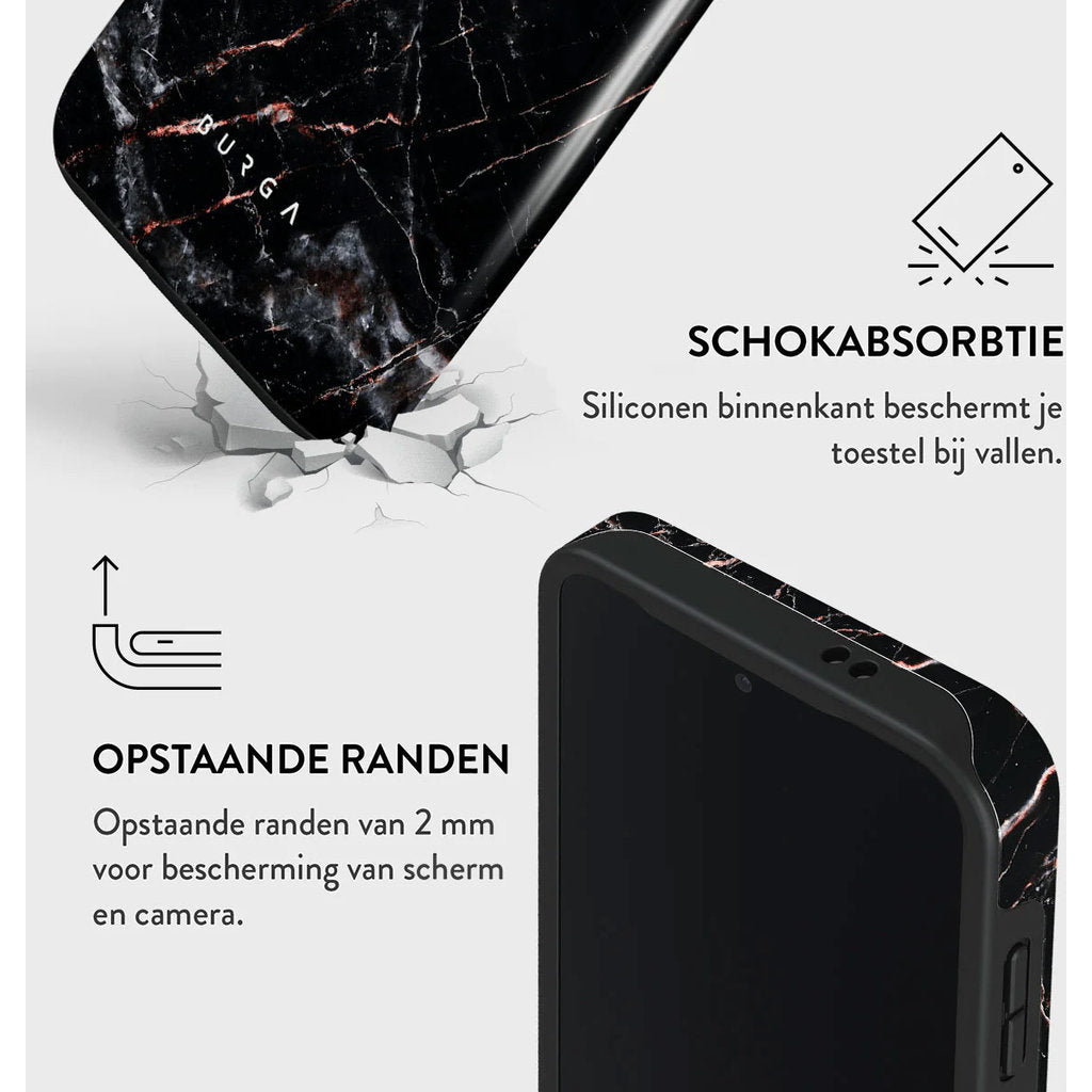 Burga Tough Case Samsung Galaxy S24 - Rose Gold Marble