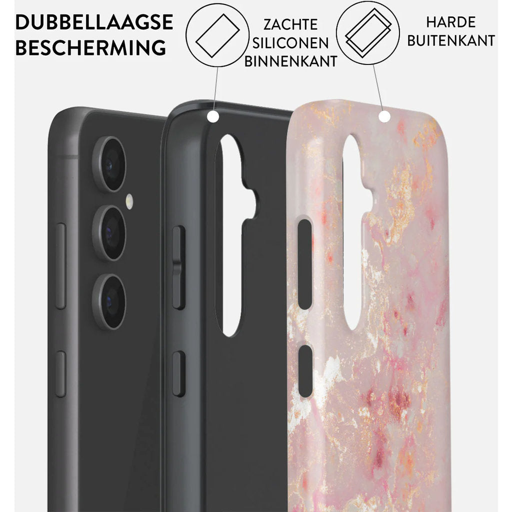 Burga Tough Case Samsung Galaxy S23 FE - Golden Coral