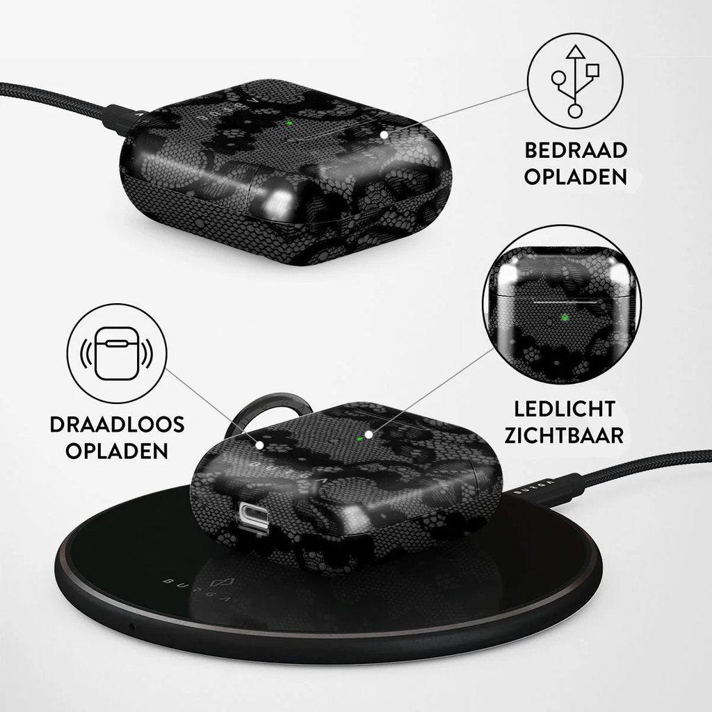 Burga Apple Airpods 1/2 Case - Magnetic