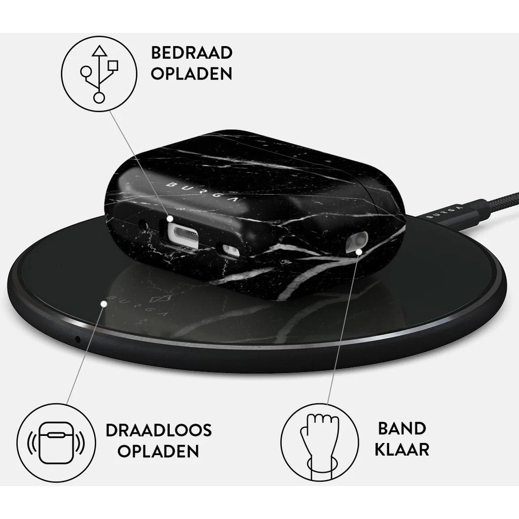 Burga Apple Airpods Pro 2 Case - Noir Origin