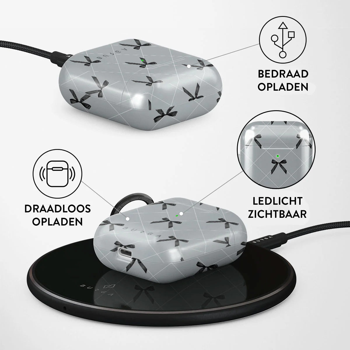 Burga Apple Airpods 1/2 Case - Coquette