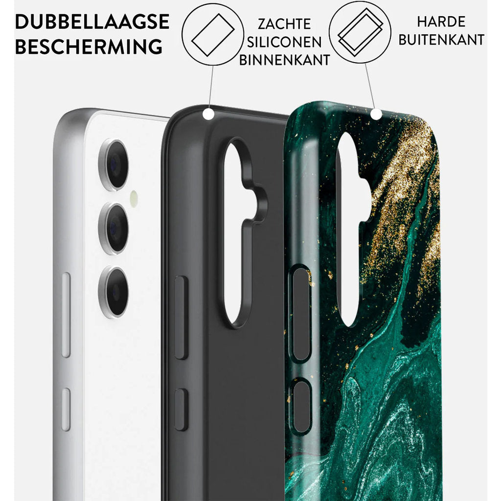 Burga Tough Case Samsung Galaxy A55 5G - Emerald Pool