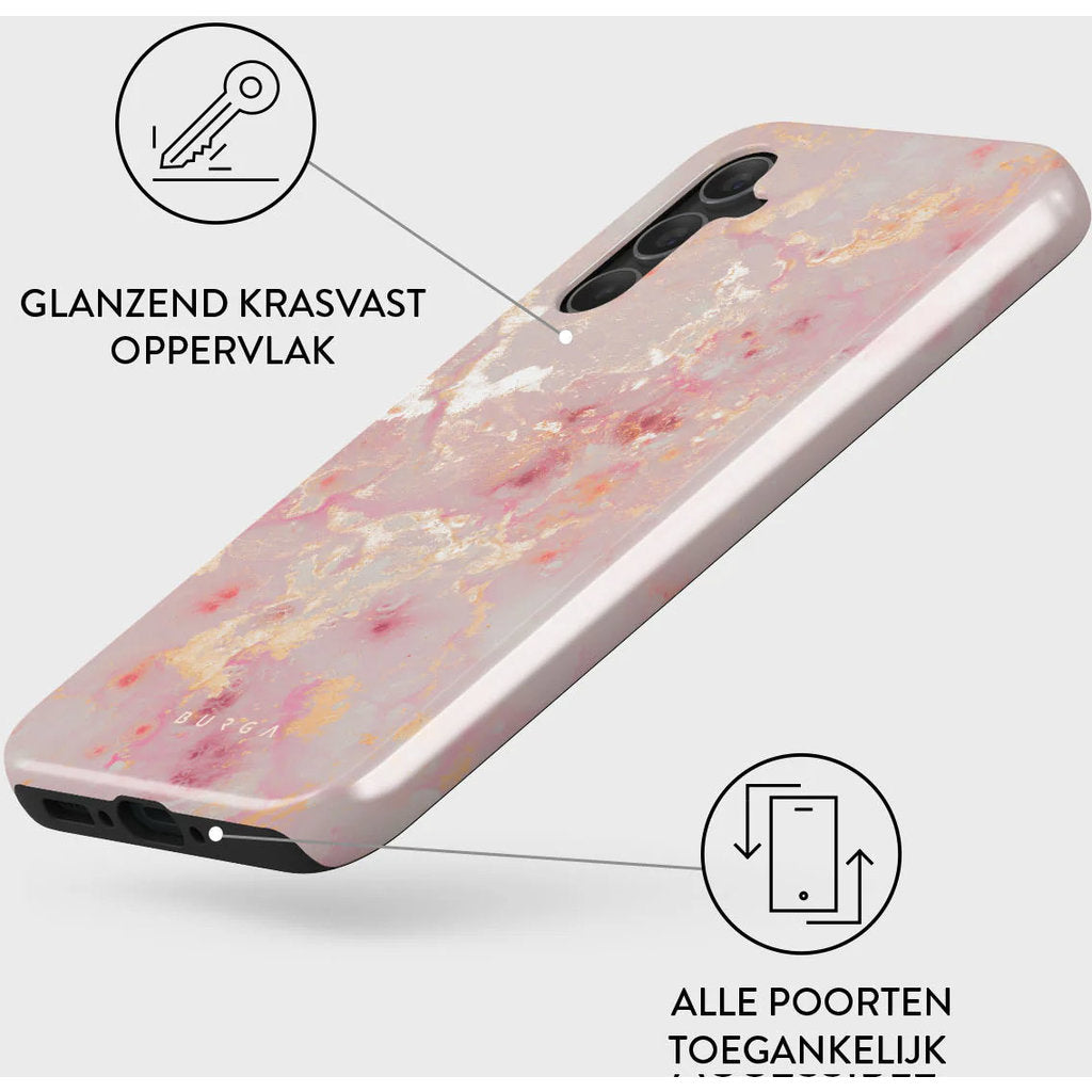 Burga Tough Case Samsung Galaxy A35 5G - Golden Coral