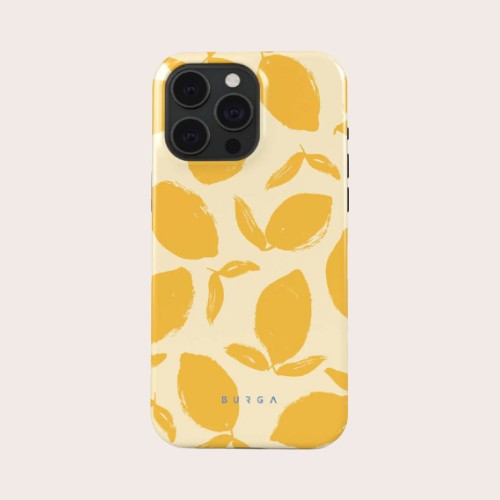 Burga Tough Case Apple iPhone 15 Pro - Lemon Tart