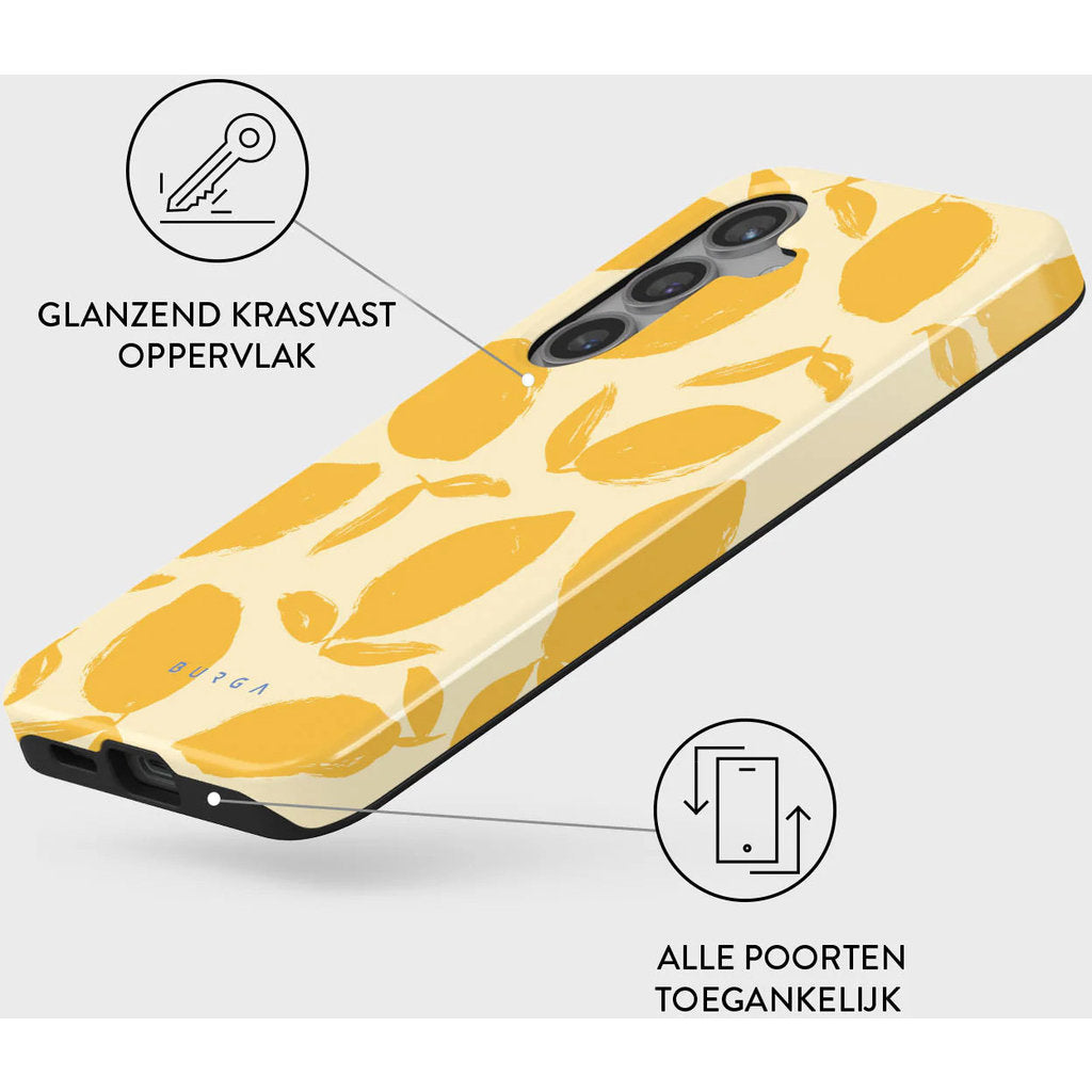 Burga Tough Case Samsung Galaxy S24 - Lemon Tart