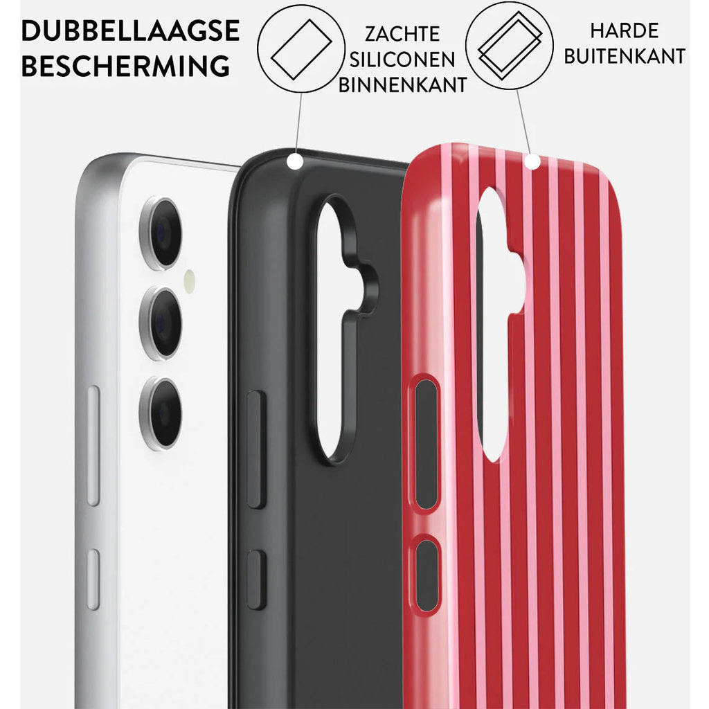 Burga Tough Case Samsung Galaxy A55 - Strawberry Jam