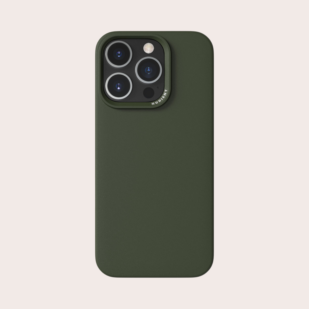 Nudient Thin Precise Case Apple iPhone 16 Pro V3 Pine Green - MS