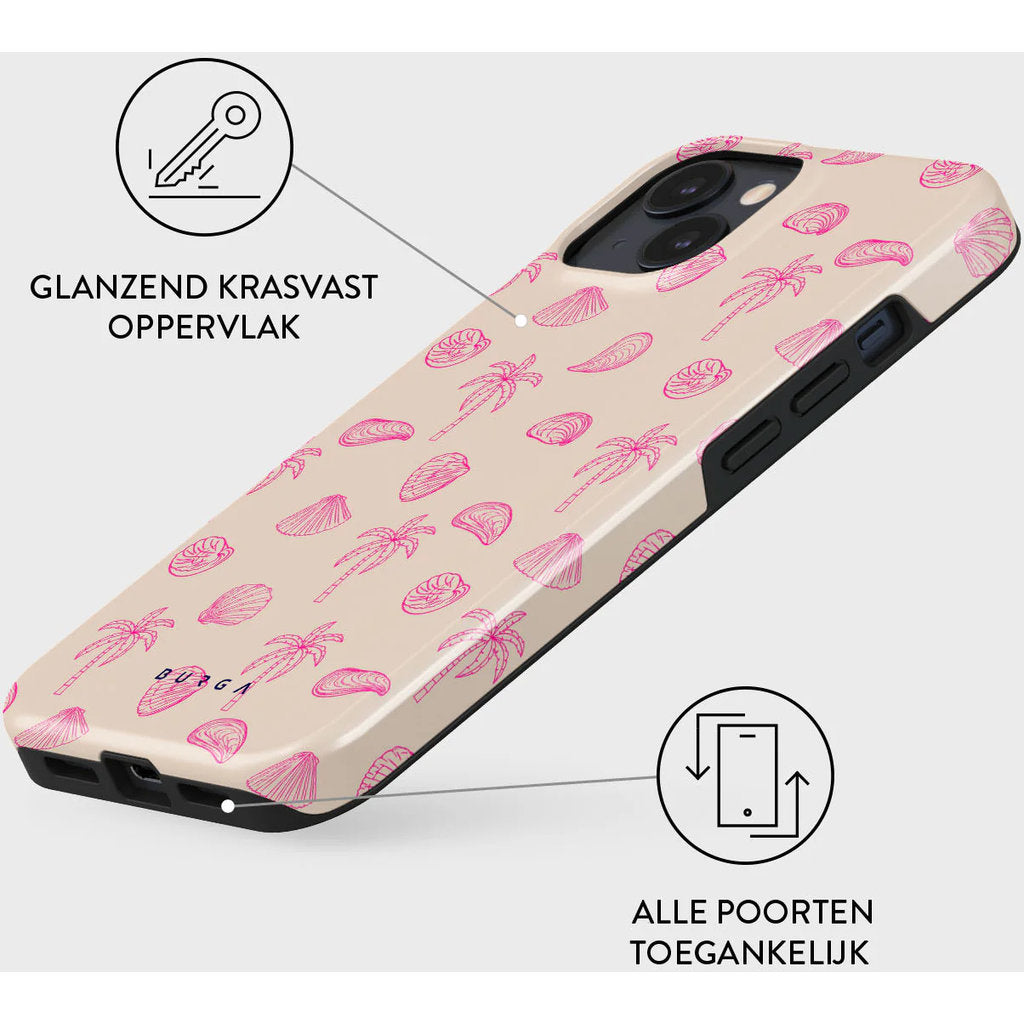 Burga Tough Magsafe Case Apple iPhone 15 - Beach Please