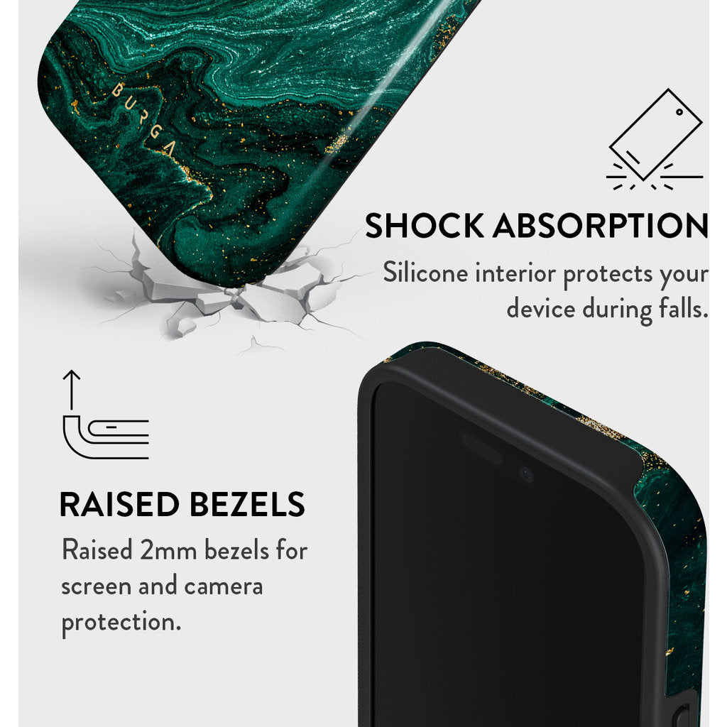 Burga Tough Magsafe Case Apple iPhone 16 Pro Max - Emerald Pool