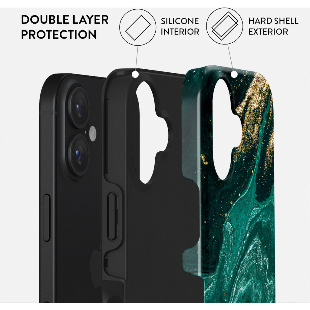 Burga Tough Case Apple iPhone 16 - Emerald Pool