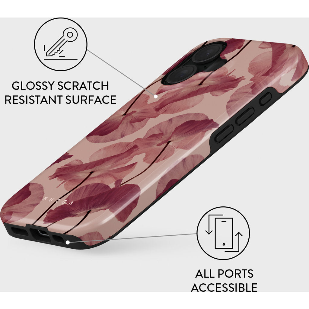 Burga Tough Magsafe Case Apple iPhone 16 - Tender Kiss