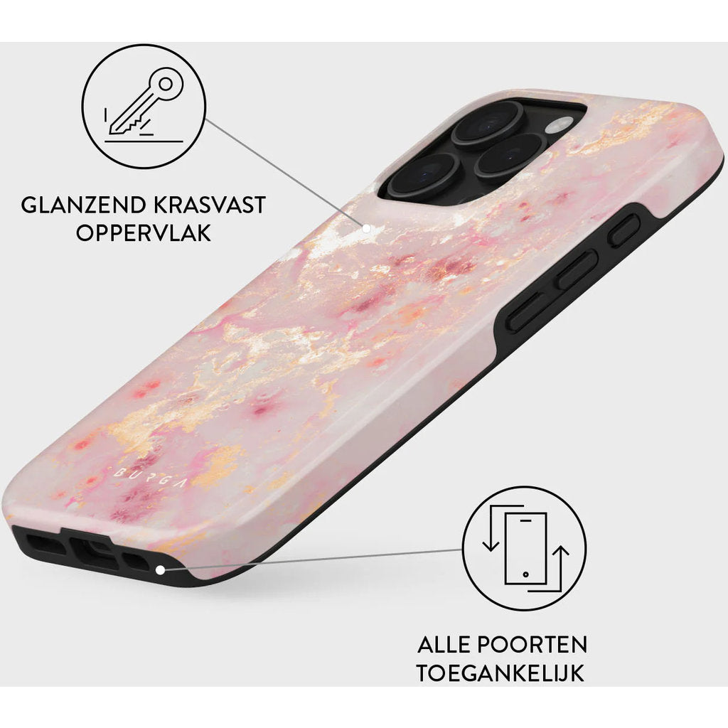 Burga Tough Case Apple iPhone 16 Pro - Golden Coral