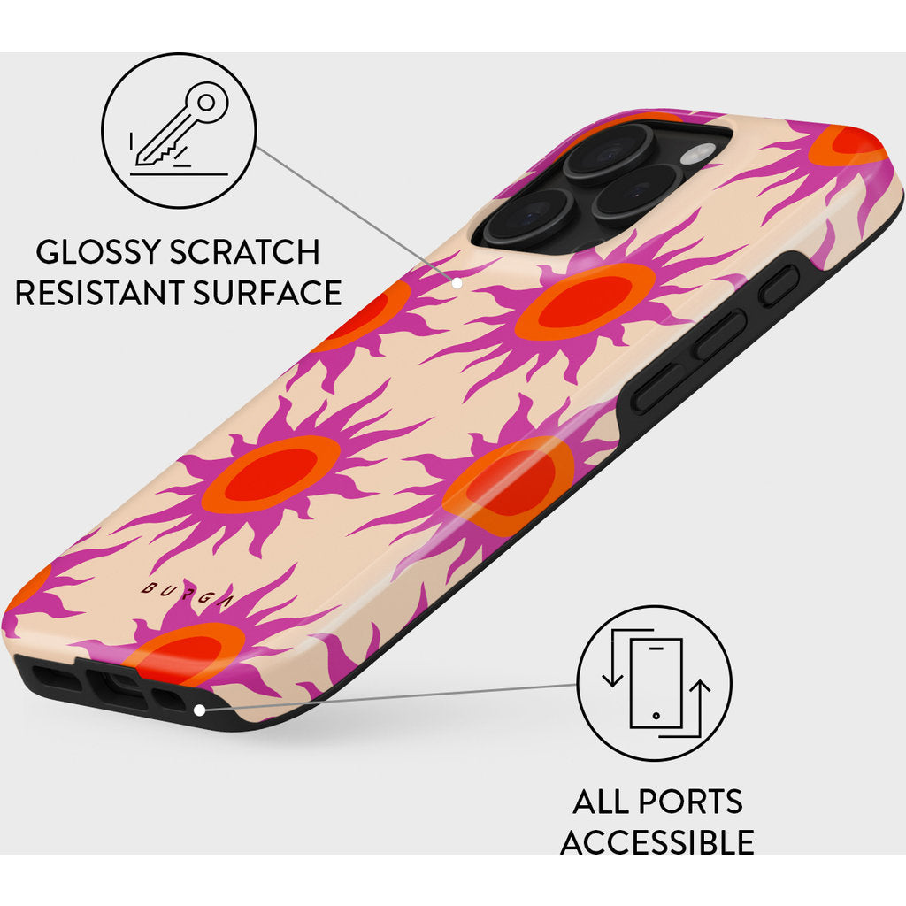 Burga Tough Case Apple iPhone 16 Pro - Sunset Glow
