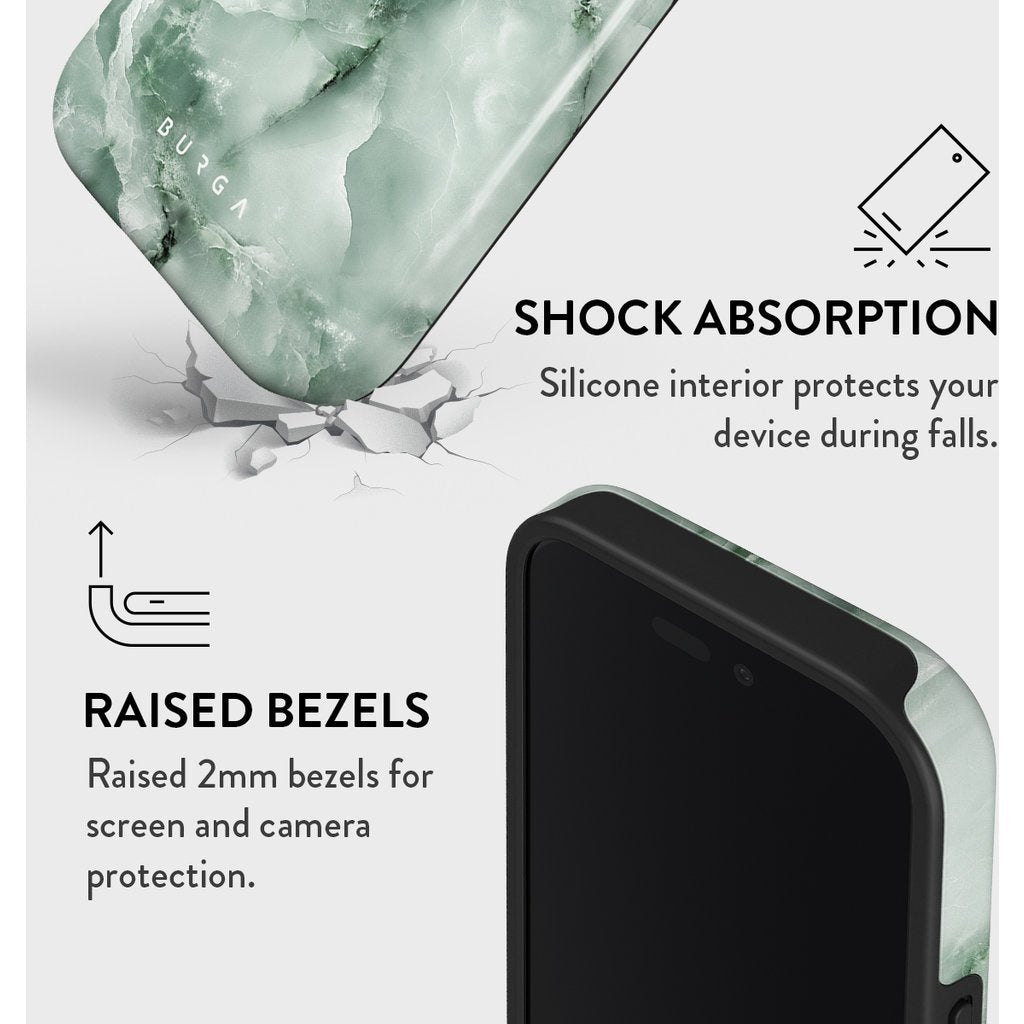 Burga Tough Case Apple iPhone 16 - Pistachio Cheesecake