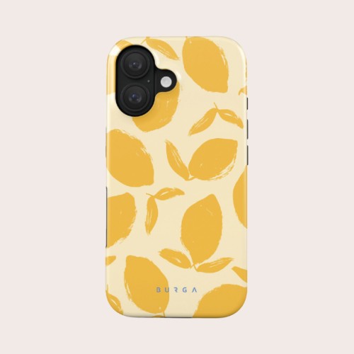 Burga Tough Case Apple iPhone 16 - Lemon Tart