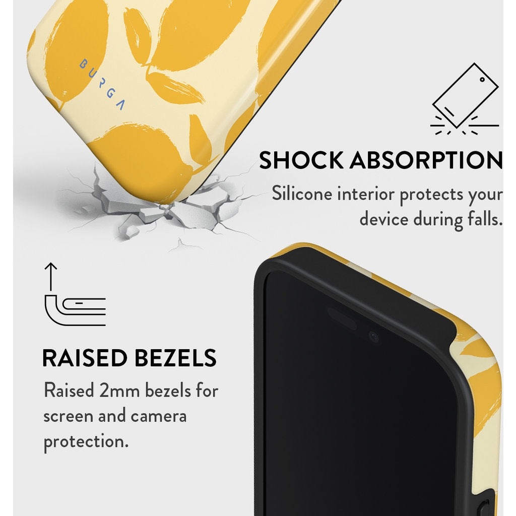 Burga Tough Case Apple iPhone 16 Pro Max - Lemon Tart