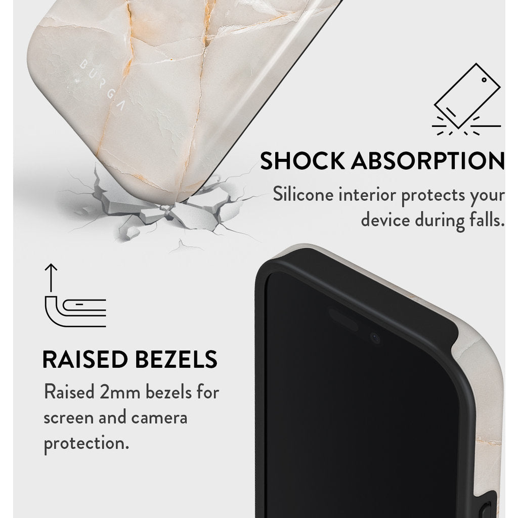 Burga Tough Case Apple iPhone 16 Pro Max - Vanilla Sand