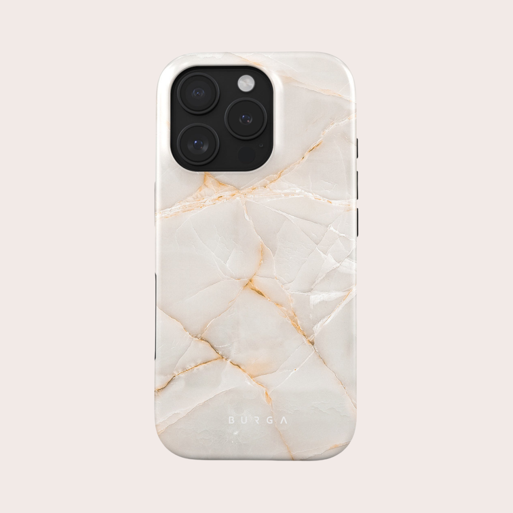 Burga Tough Magsafe Case Apple iPhone 16 Pro - Vanilla Sand