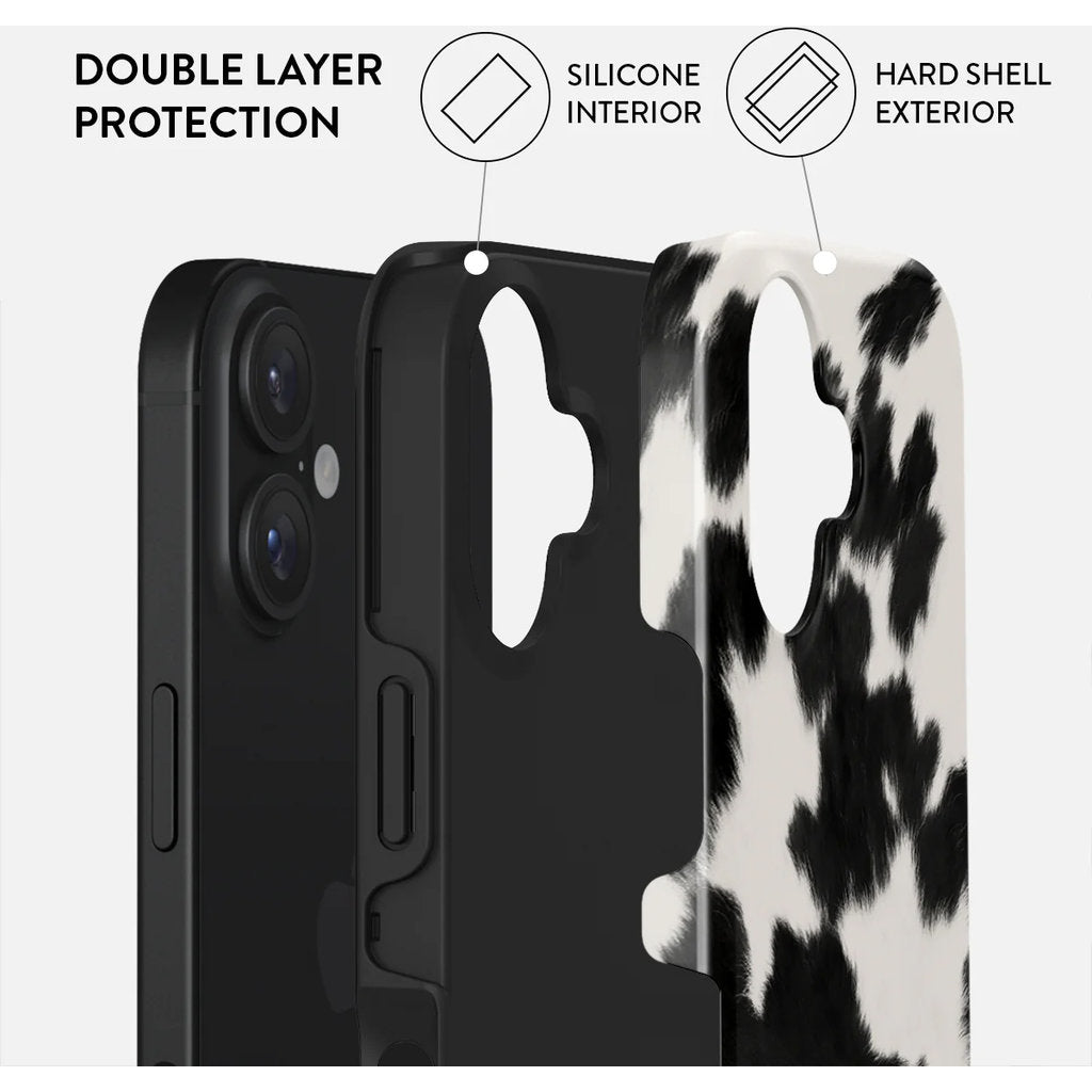 Burga Tough Case Apple iPhone 16 - Achromatic