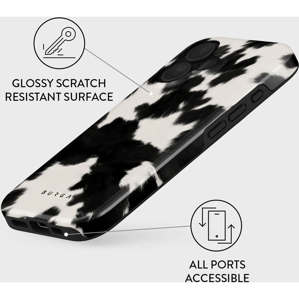 Burga Tough Case Apple iPhone 16 - Achromatic