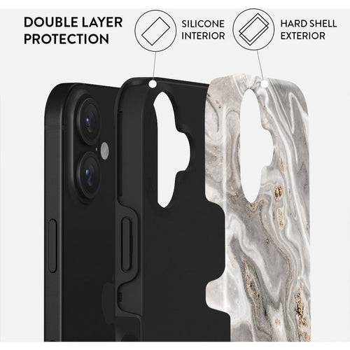 Burga Tough Case Apple iPhone 16 - Snowstorm