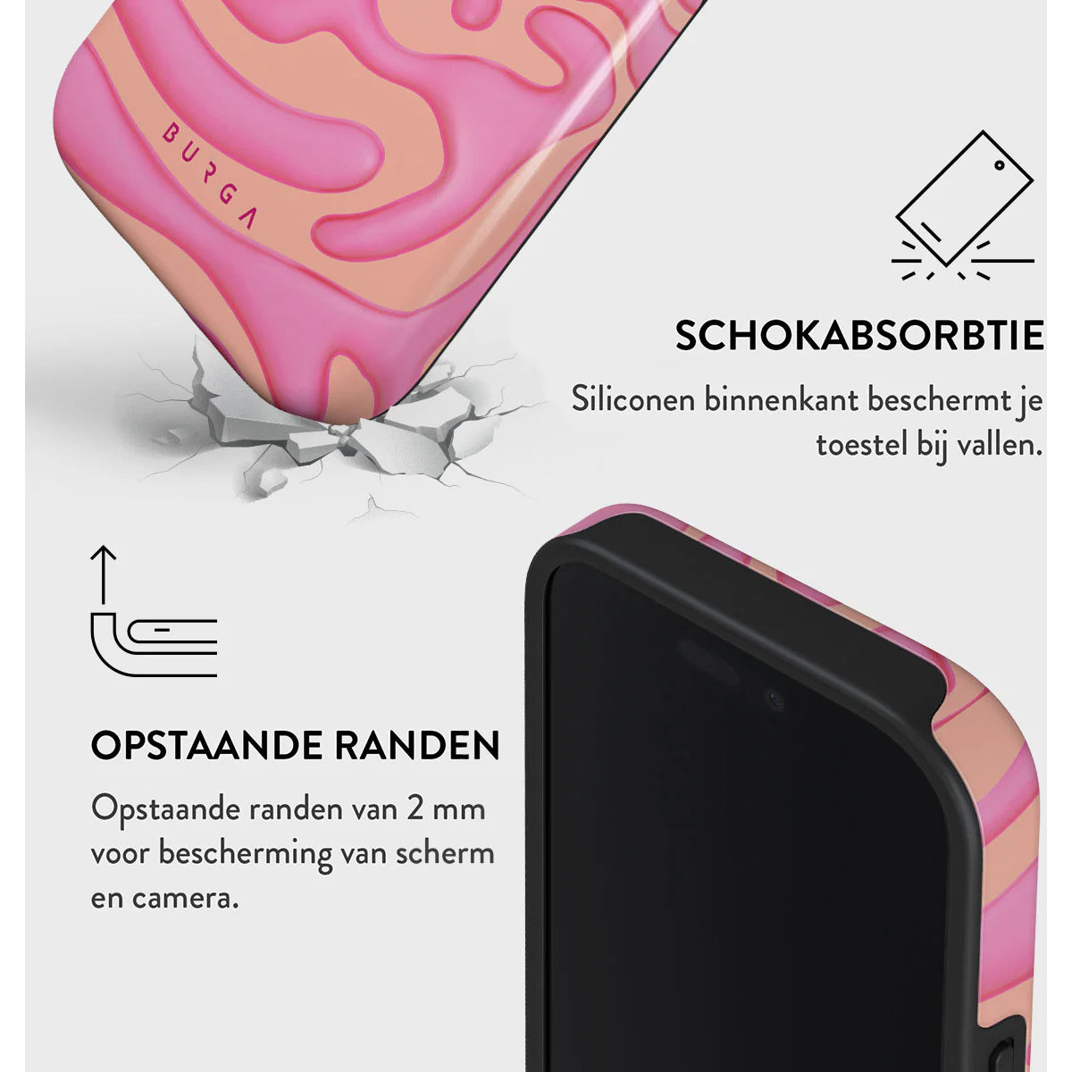 Burga Tough Case Apple iPhone 16 Pro - Popsicle