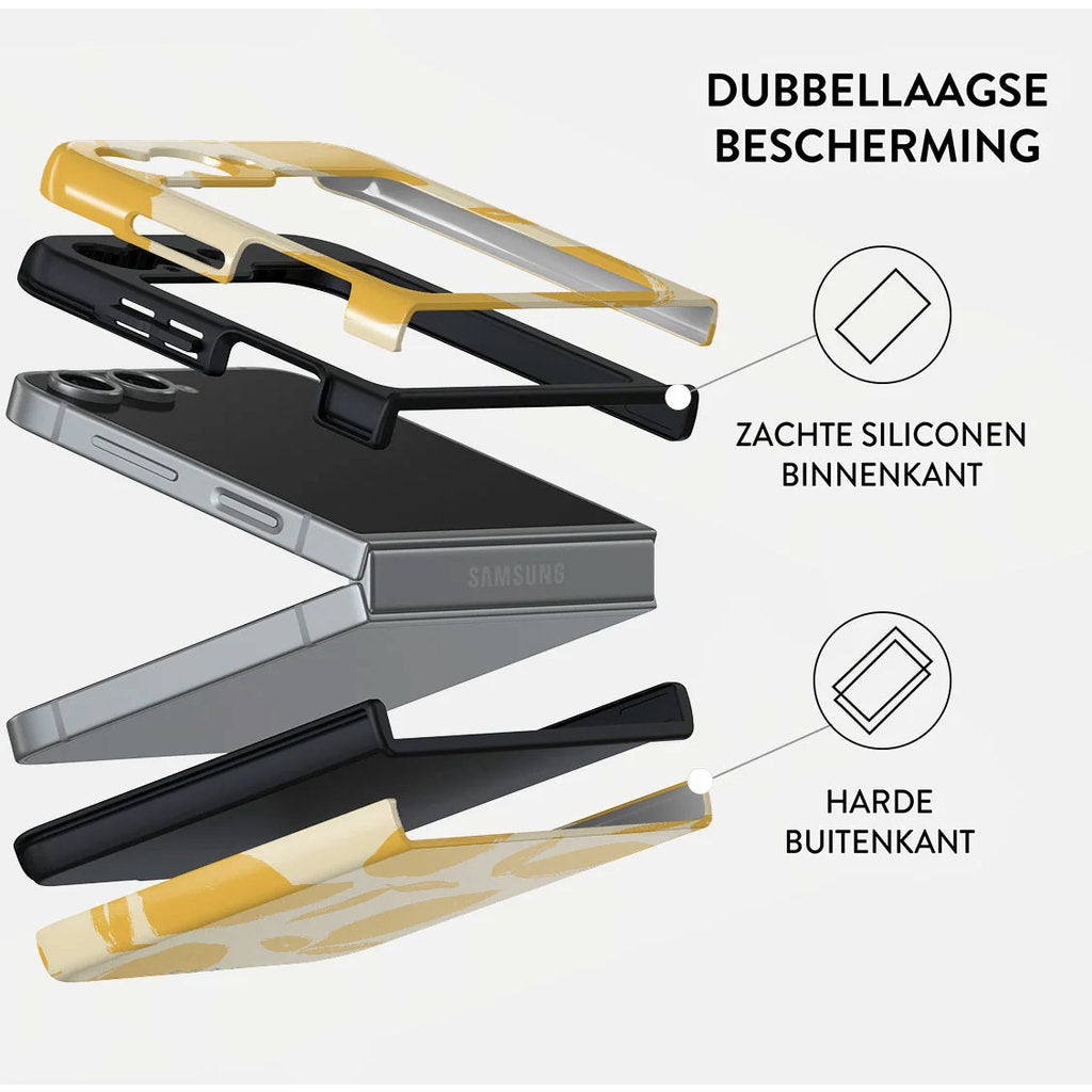 Burga Tough Case Samsung Galaxy Z Flip 6 - Lemon Tart