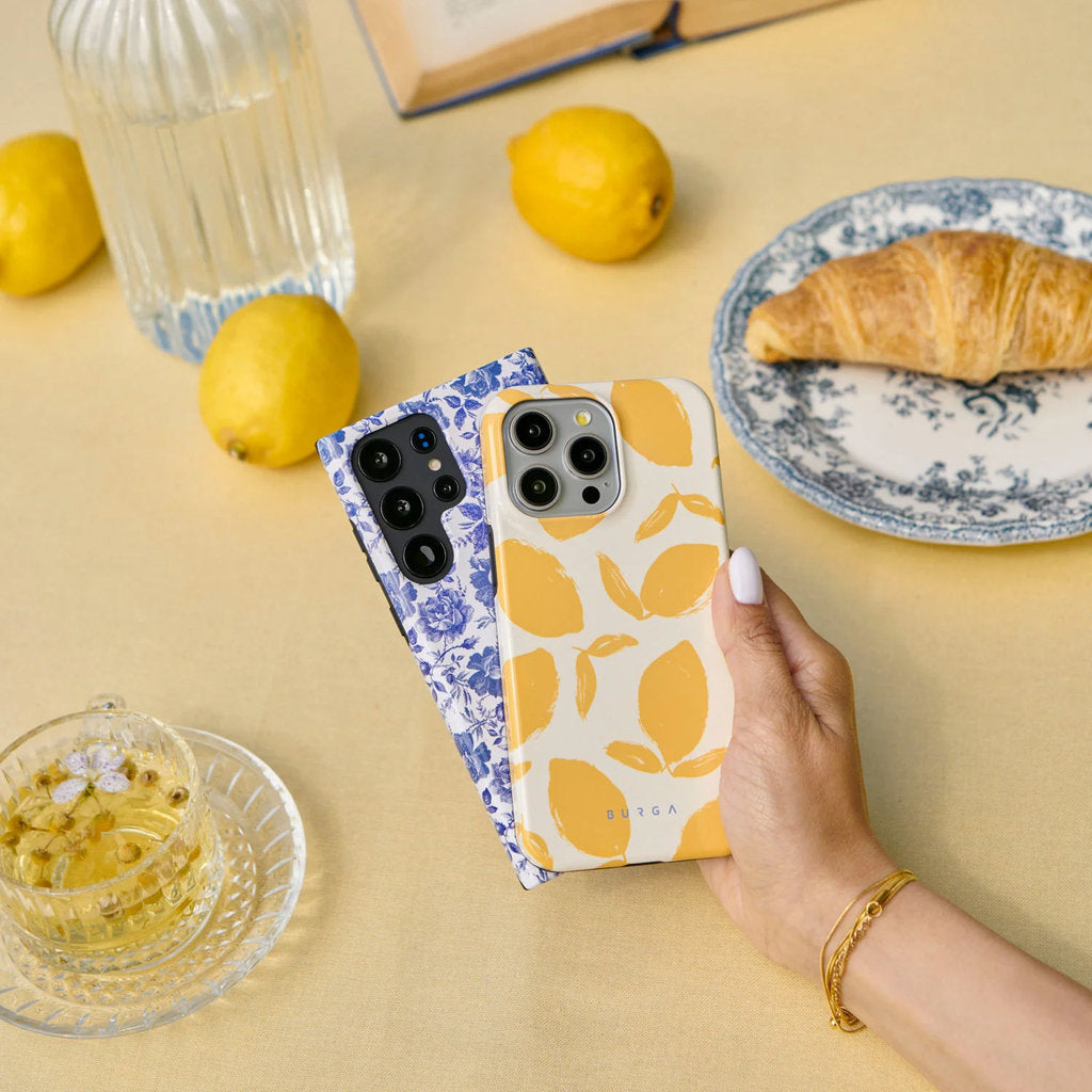 Burga Tough Magsafe Case Samsung Galaxy S25 - Lemon Tart