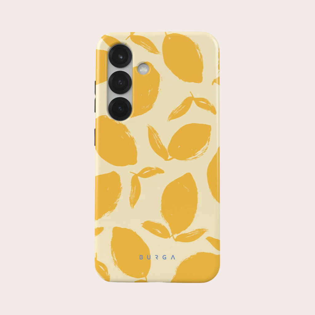 Burga Tough Magsafe Case Samsung Galaxy S25 - Lemon Tart