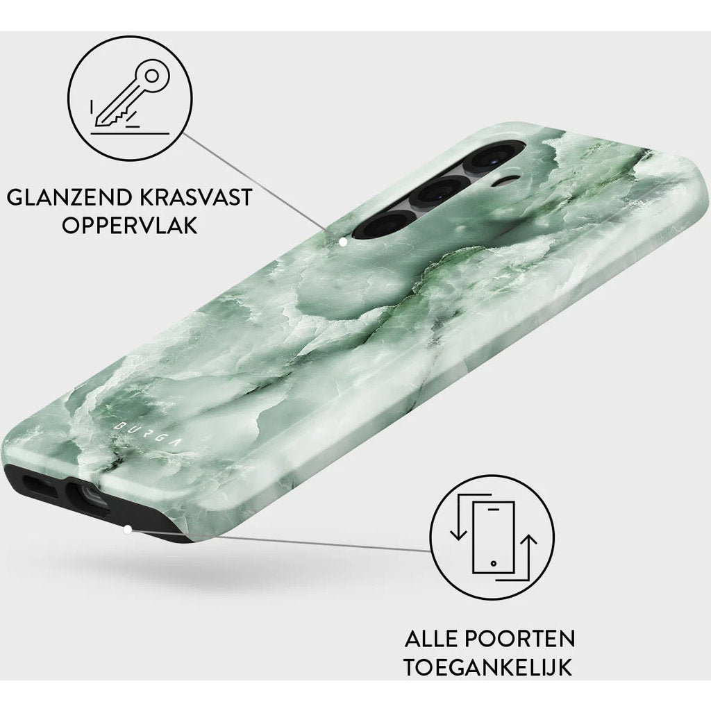 Burga Tough Case Samsung Galaxy S25 - Pistachio Cheesecake