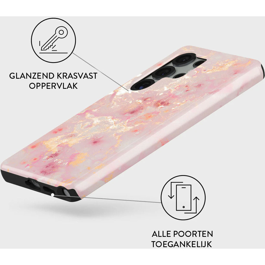 Burga Tough Case Samsung Galaxy S25 Ultra - Golden Coral