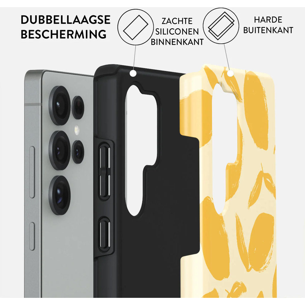 Burga Tough Case Samsung Galaxy S25 Ultra - Lemon Tart