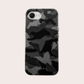 Burga Tough Case Apple iPhone 16e - Night Black Camo