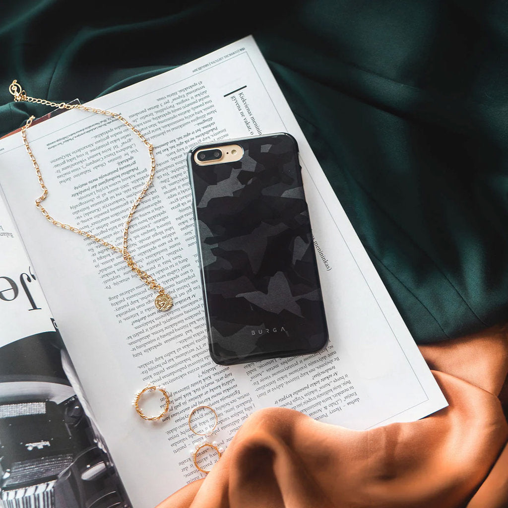 Burga Tough Case Apple iPhone 16 Pro - Night Black Camo