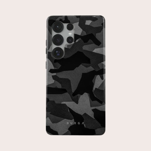 Burga Tough Case Samsung Galaxy S25 Ultra - Night Black Camo