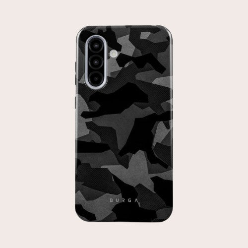 Burga Tough Case Samsung Galaxy A56 - Night Black Camo