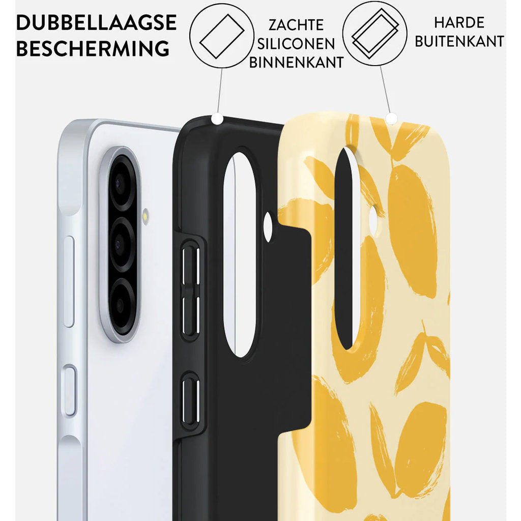 Burga Tough Case Samsung Galaxy A36 - Lemon Tart