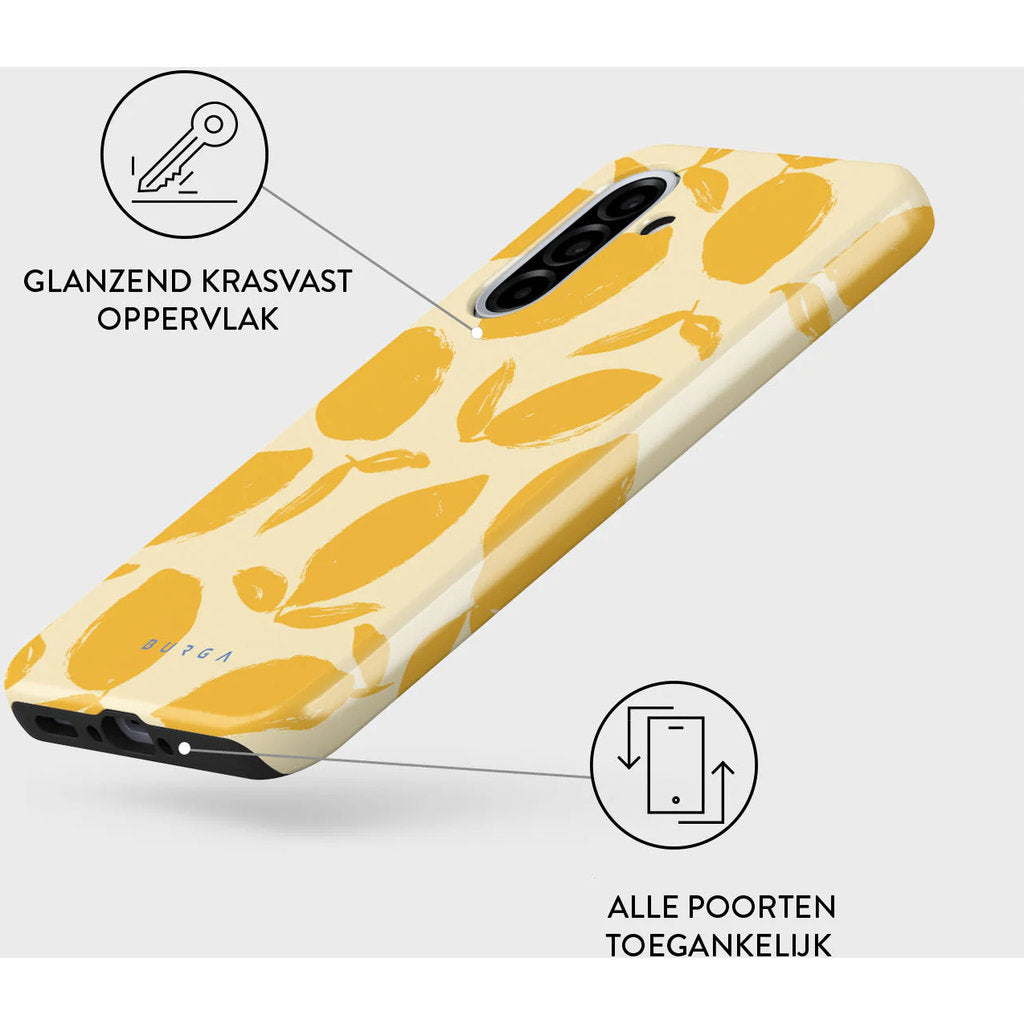 Burga Tough Case Samsung Galaxy A36 - Lemon Tart
