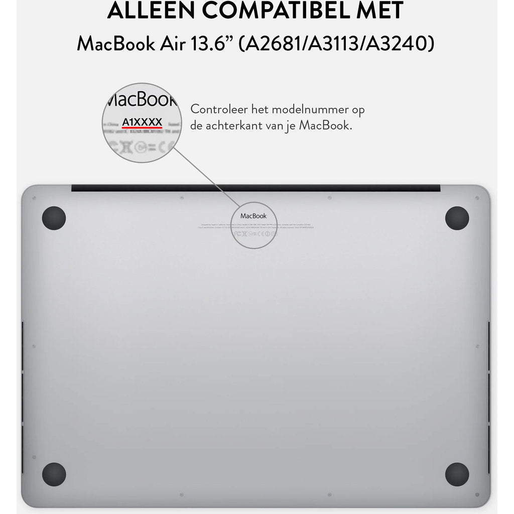 Burga Hard Case Apple MacBook Air 13 (2022) M2 A2681 - Celestial