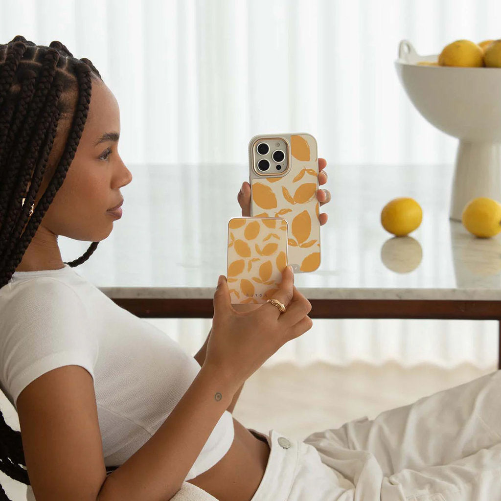 Burga SLIM Magnetic Powerbank 5000 mAh Gold - Lemon Tart