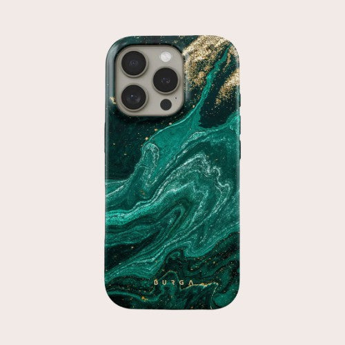 Burga Tough MagSafe Case Apple iPhone 16 Pro - Emerald Pool