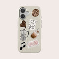 Burga Tough Case Apple iPhone 16 - Oat Milk Please