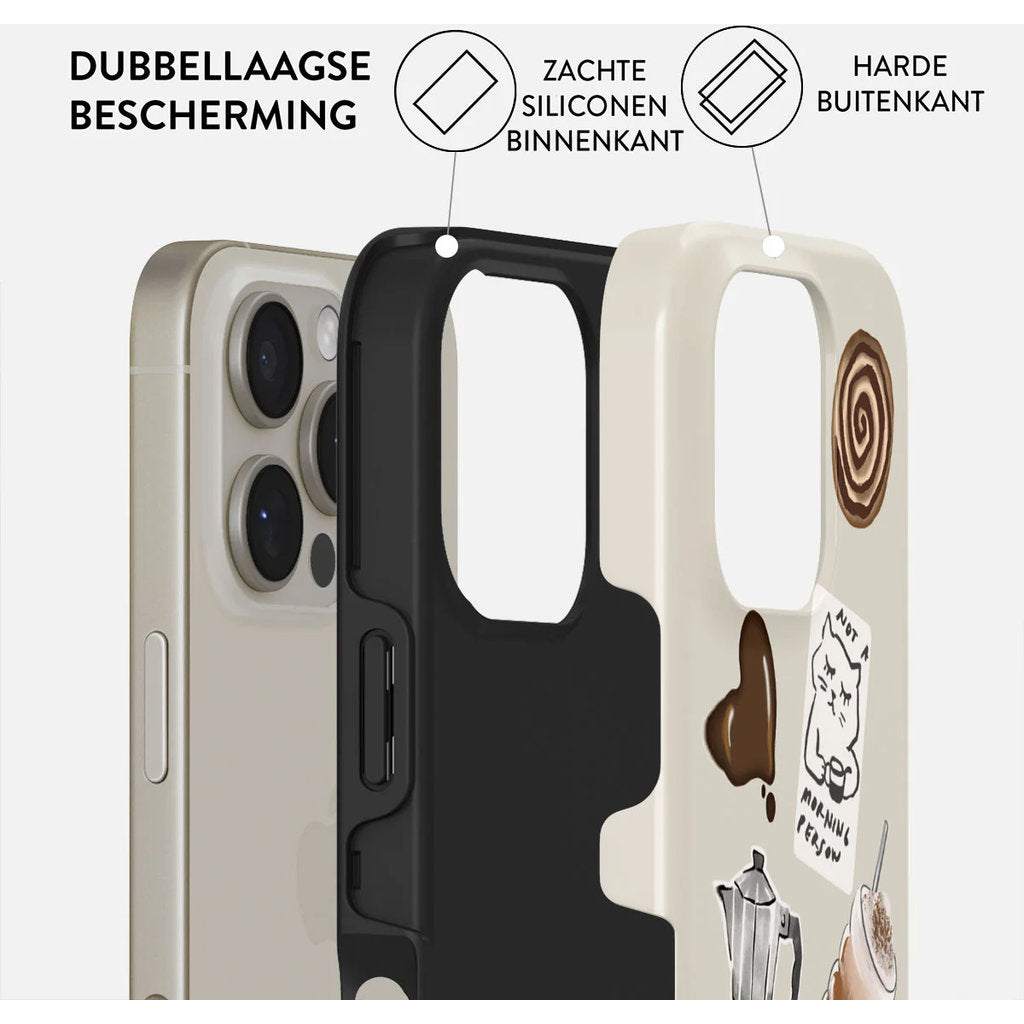 Burga Tough Case Apple iPhone 16 Pro - Oat Milk Please