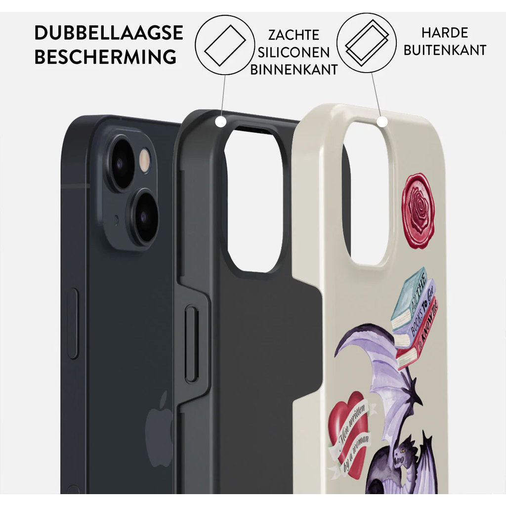 Burga Tough Case Apple iPhone 15 - Plot Twister