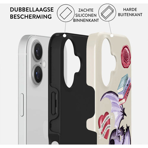 Burga Tough Case Apple iPhone 16 - Plot Twister