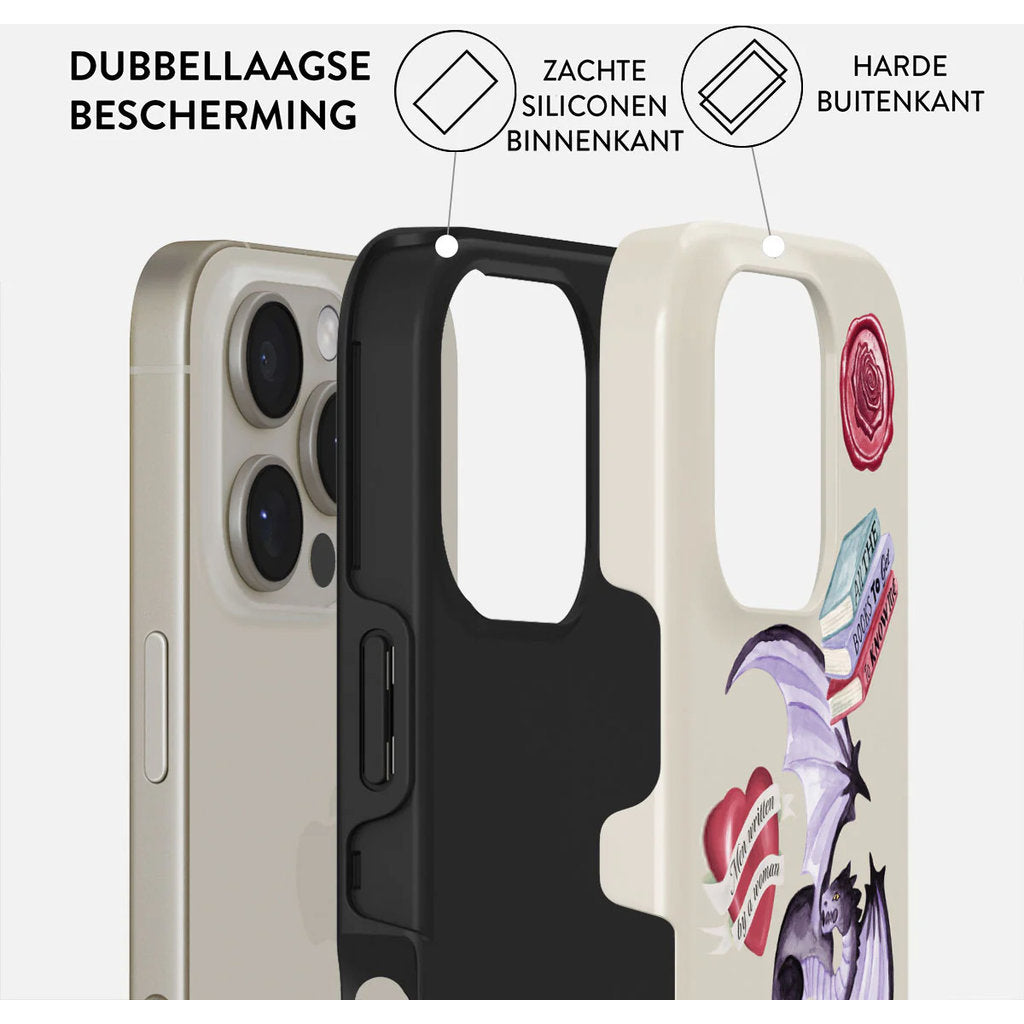 Burga Tough Case Apple iPhone 16 Pro - Plot Twister