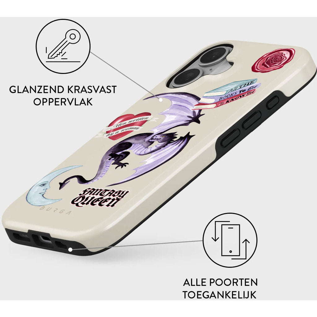 Burga Tough MagSafe Case Apple iPhone 16 - Plot Twister