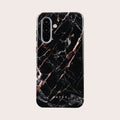 Burga Tough Case Samsung Galaxy A56 - Rose Gold Marble